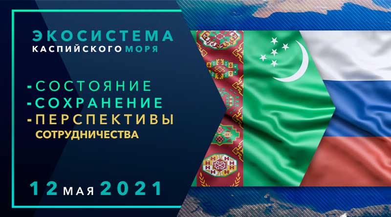 the Russian-Turkmen Web-conference “Ecosystem of the Caspian Sea: State, Preservation and Prospects of Cooperation”