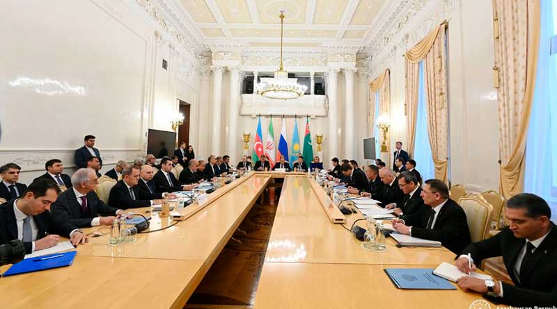 Meeting of Foreign Ministers of Caspian Littoral States, Moscow, December 5, 2023. The photo by GURK.KZ.